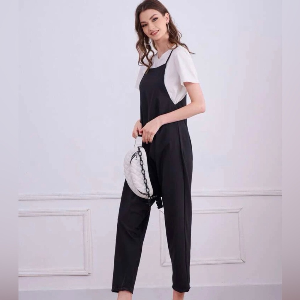 Black jumpsuit